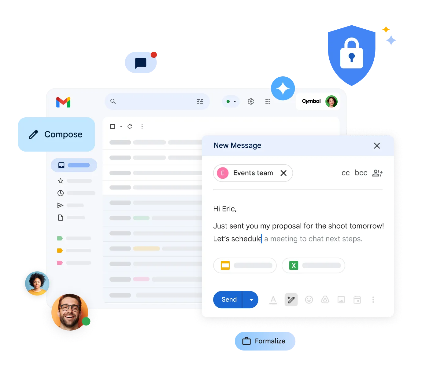Gmail мобильді және компьютерде