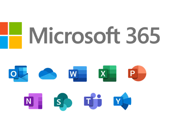 Microsoft productivity tools with enterprise licensing.